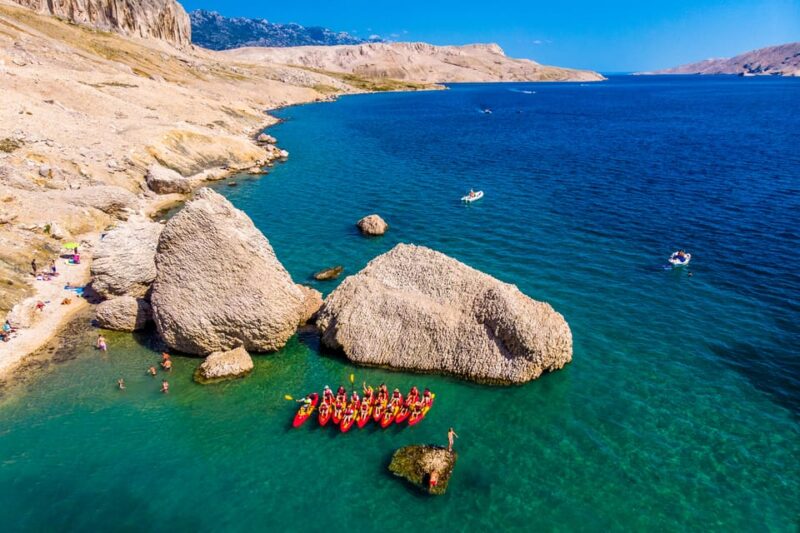 From Metajna/Novalja: Pag Bay Guided Sea Kayaking Tour - Equipment and Gear