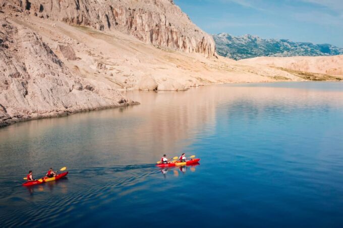 From Metajna/Novalja: Pag Bay Guided Sea Kayaking Tour - Booking and Reservations
