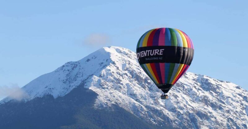 From Methven: Hot Air Balloon Flight in Canterbury With Wine - Flight Experience