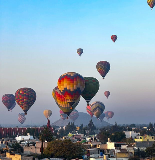 From Mexico City: Air Balloon Flight & Breakfast & Pickup - Photography and Videography
