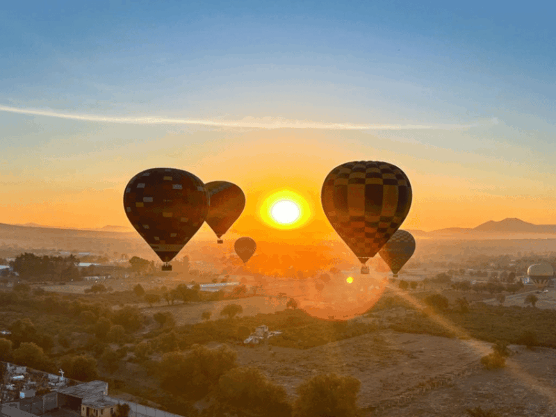 From Mexico City: Hot Air Balloon Teotihuacan + Breakfast - Age and Weight Restrictions