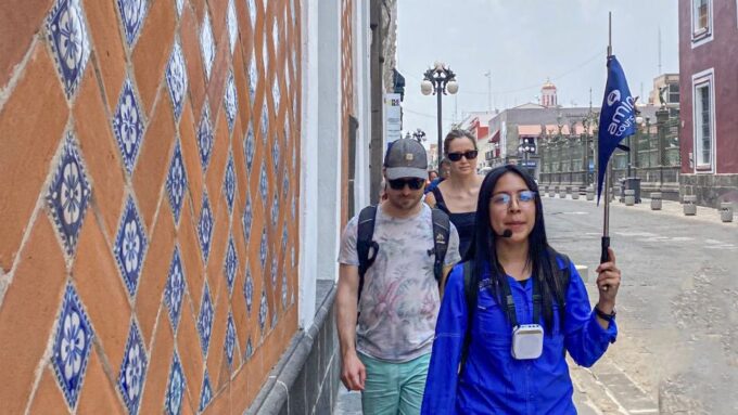 From Mexico City: Puebla, Taxco & Prehispanic Mine in 2 Days - Cholula and Puebla Exploration
