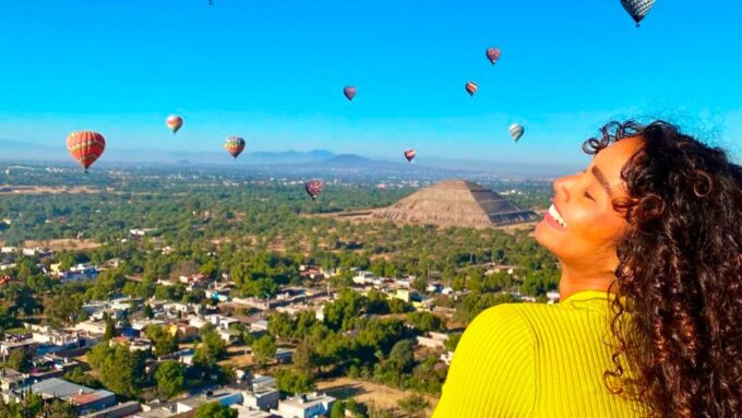 From Mexico City: Teotihuacan Hot Air Balloon With Pyramids - Transportation and Pickup