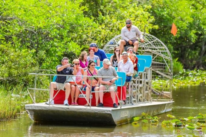 From Miami: Everglades Wildlife Show, Airboat & Bus Transfer - Included in the Tour