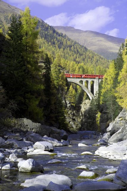 From Milan: Bernina and St. Moritz Day Tour by Scenic Train - Bernina Rail Experience