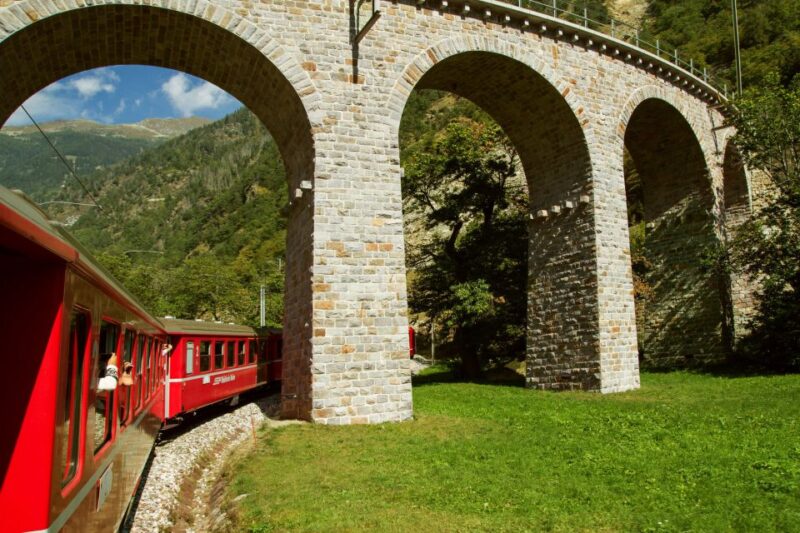 From Milan: Bernina and St. Moritz Day Tour by Scenic Train - Visiting Tirano