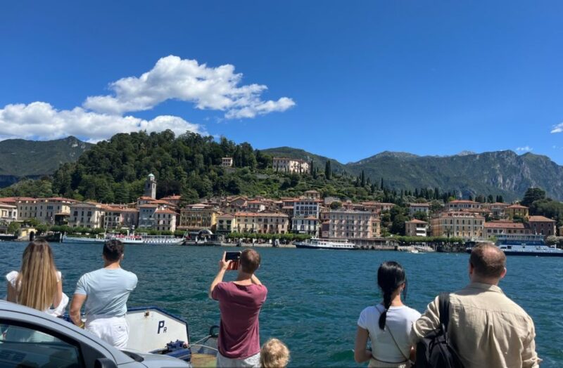 From Milan: Como, Bellagio, Lugano, Exclusive Boat, HQ WI-FI - Scenic Cruise on Lake Como