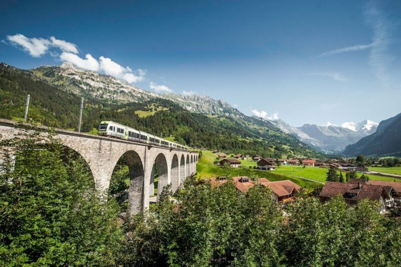 From Milan: Interlaken & Swiss Alps Day Trip - Green Train of the Alps