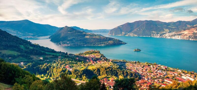 From Milan: Lake Iseo, Bergamo & Franciacorta Wine Tour - Itinerary Highlights