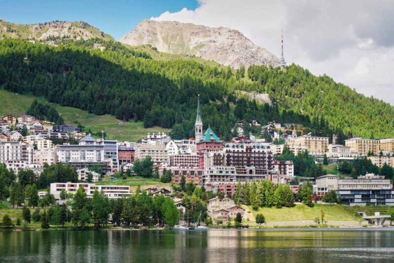From Milan: St Moritz & Alps Day Trip With Bernina Red Train - Sightseeing in Swiss Alps