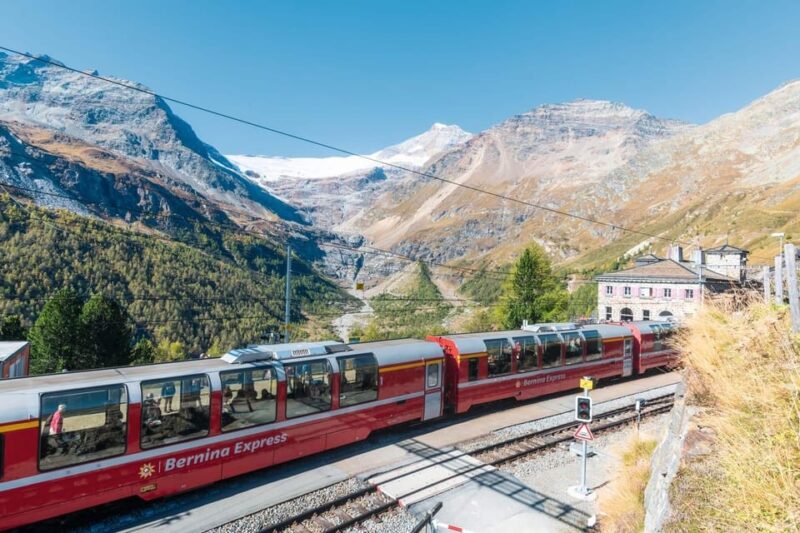 From Milan: St. Moritz Bus Tour and Bernina Express Ticket - Pickup and Drop-off Locations