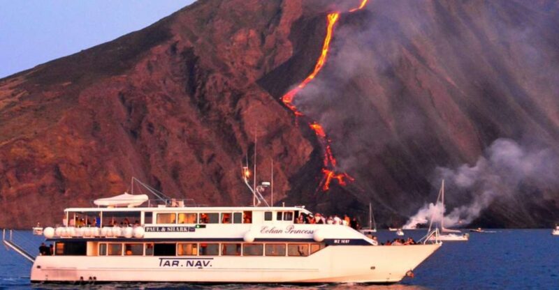 From Milazzo: Panarea and Stromboli Boat Trip by Night - Discover Panarea and Stromboli