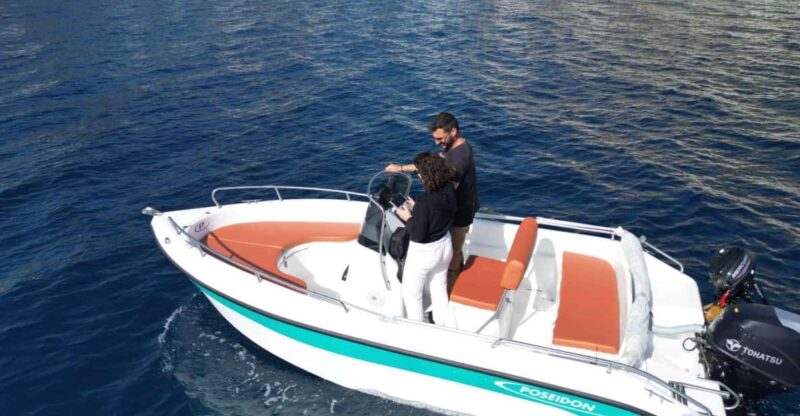 From Milos: Rent a Boat to Kleftiko (No License Required) - Meeting Point