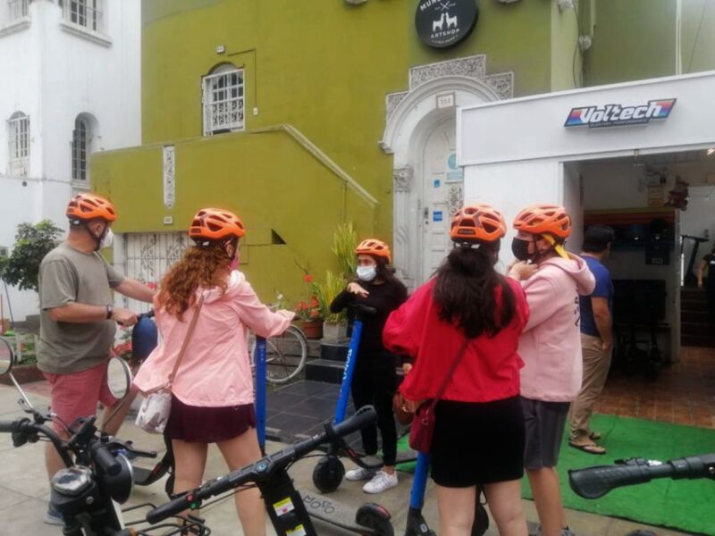 From Miraflores: Round-Trip E-Scooter Tour to Barranco - Key Points
