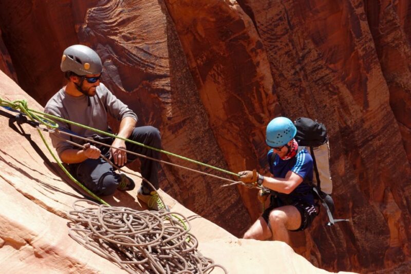 From Moab: Half-Day Zig Zag Canyon Canyoneering Experience - Experience Highlights