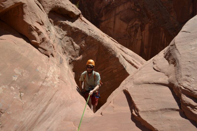 From Moab: Half-Day Zig Zag Canyon Canyoneering Experience - Itinerary Details