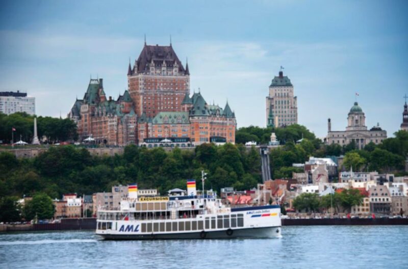 From Montreal: Quebec City Trip W/ Cruise & Montmorency Fall - Inclusions and Transportation