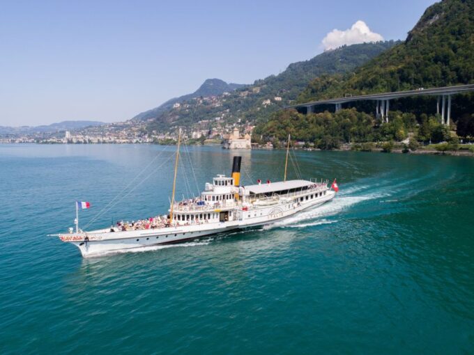 From Montreux: 2-Hour Riviera Cruise - Sailing by Vevey and Lavaux Vineyards