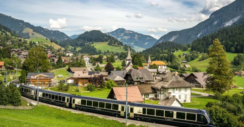 From Montreux to Interlaken: GoldenPass Express Scenic Train - Highlighting the Stunning Landscapes