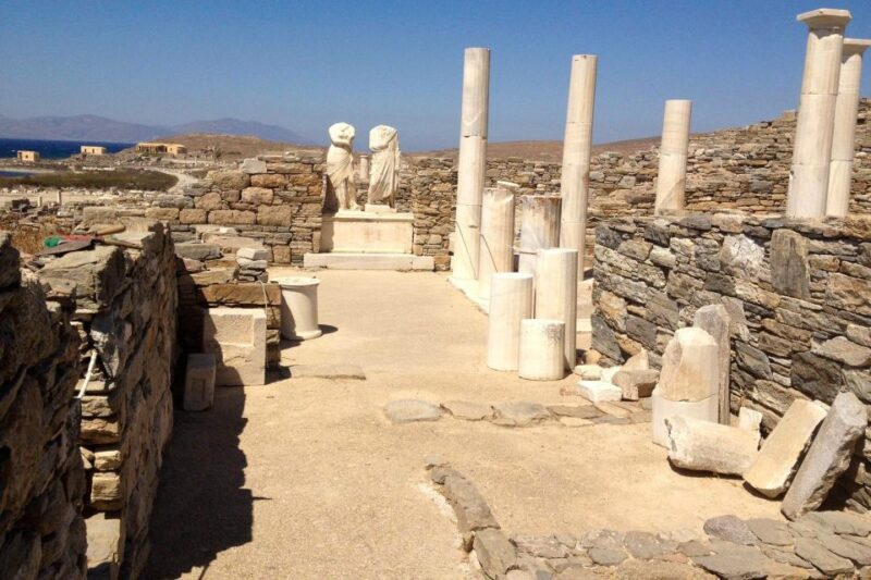 From Mykonos: Delos Archaeological Site Guided Evening Tour - Pickup and Drop-off Locations