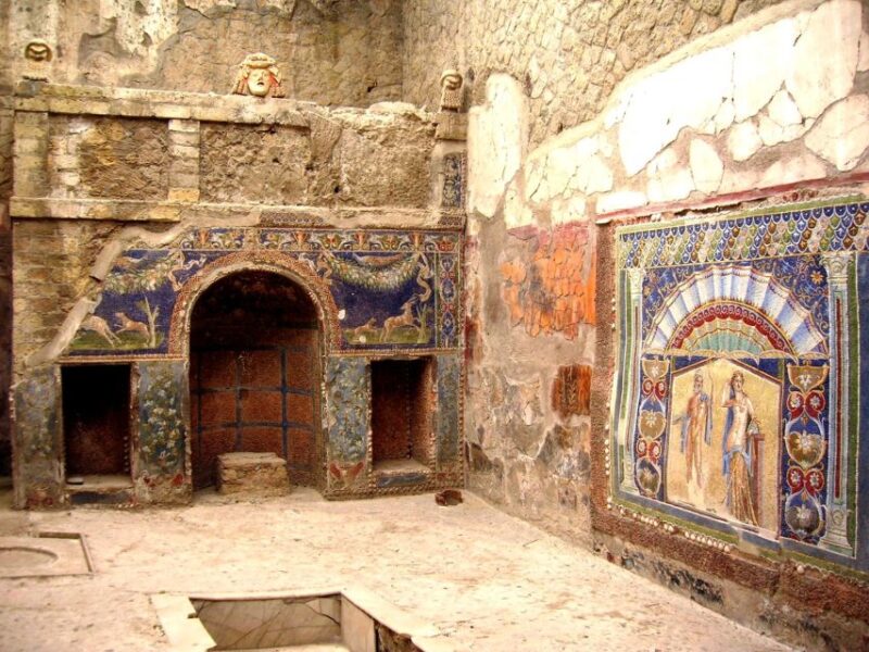 From Naples: Day Trip to Herculaneum With Skip the Line - Exploring Herculaneum Ruins