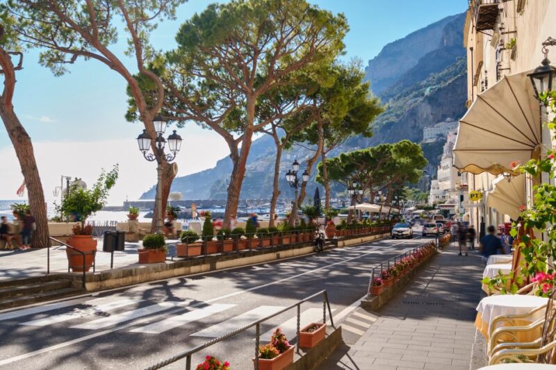 From Naples: Ferry Boat Ticket to Amalfi and Positano - Starting Location and Itinerary