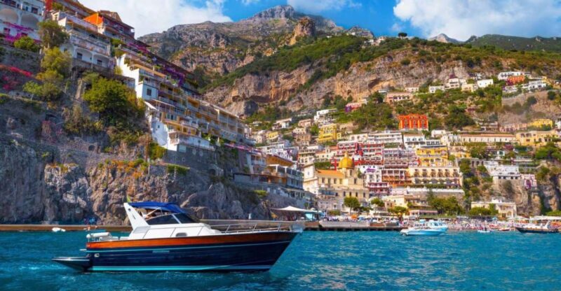 From Naples: Positano & Amalfi Boat Tour With Van Transfer - Key Points