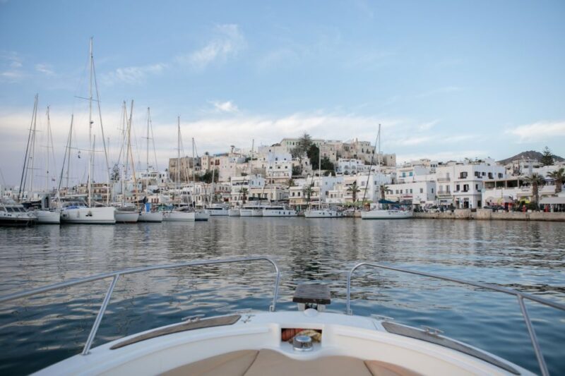 From Naxos: Antiparos Boat Tour - Exploring Antiparos Town
