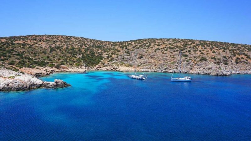 From Naxos: Schinoussa and Iraklia Sailing Cruise With BBQ - Agios Georgios