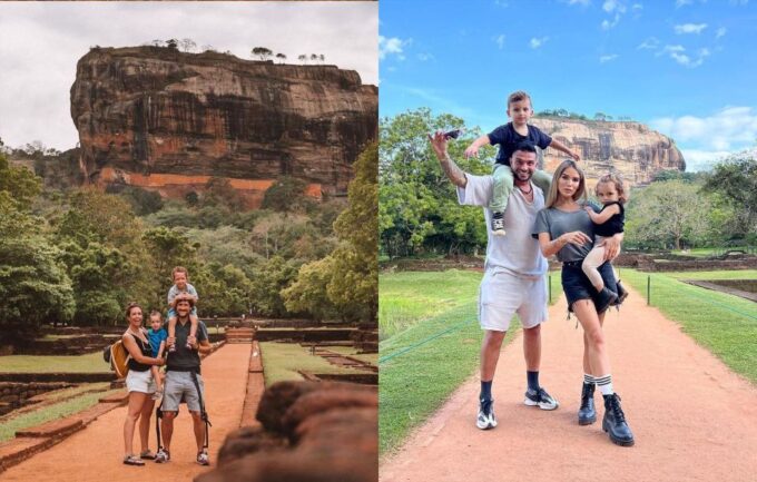 From Negombo: Sigiriya Dambulla and Village Safari Day Tour - Sigiriya Lion Rock