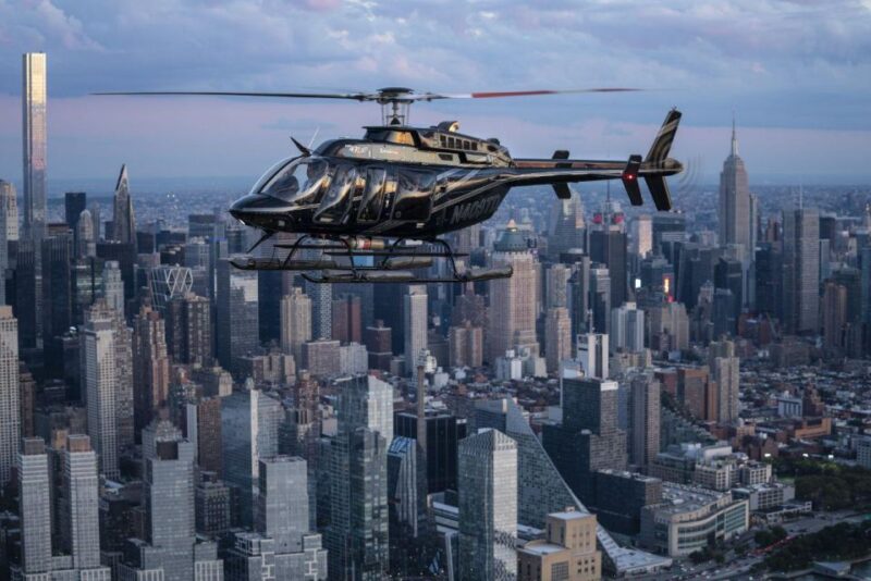 From New Jersey: City Lights or Skyline Helicopter Tour - Departure Point and Transportation