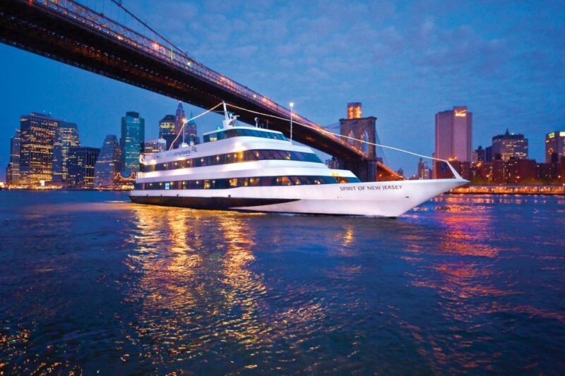 From New Jersey: New York City Buffet Lunch or Dinner Cruise - Panoramic City Views