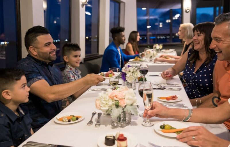 From Newport Beach: Weekend Dinner Cruise With Live DJ - Dessert Choices