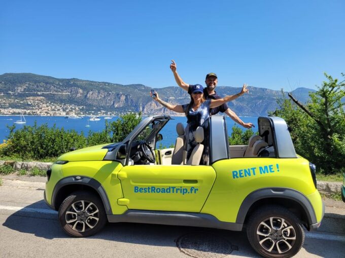 From Nice: Monaco & Eze Guided Tour in Electric Convertible - Discovering Èze and Parfumerie Fragonard