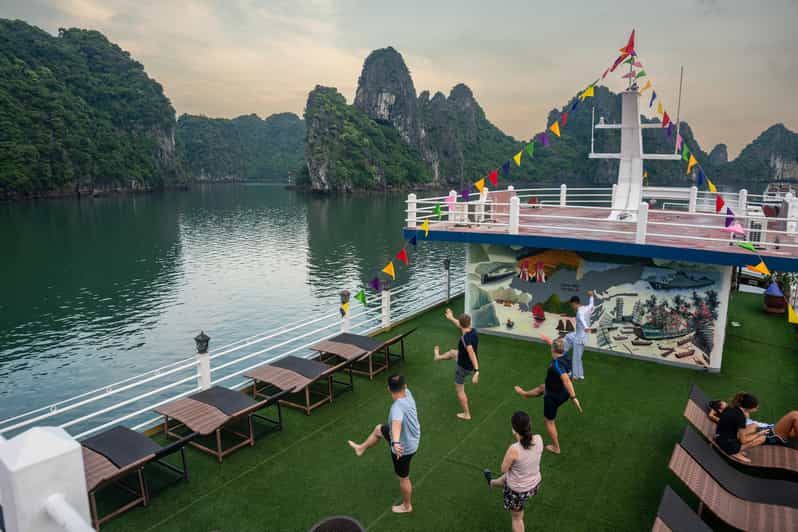 From Ninh Binh: 2 Days 1 Night Cruise in Bai Tu Long Bay - Itinerary for Day 1