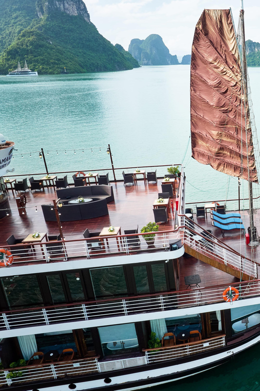 From Ninh Binh : 2 Days Amanda Luxury Cruise Lan Ha Bay - Key Points