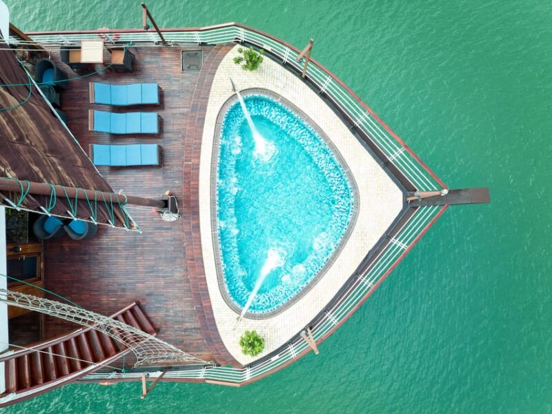 From Ninh Binh : 2 Days Amanda Luxury Cruise Lan Ha Bay - Inclusions