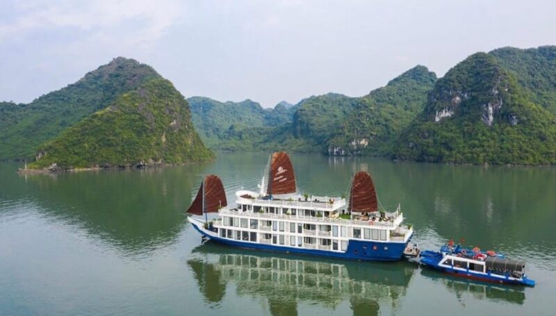 From Ninh Binh : 2-Days Lotus Luxury Cruise Lan Ha Bay - Onboard Activities