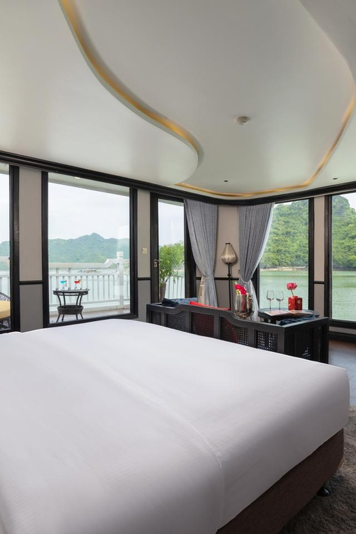 From Ninh Binh : 2-Days Lotus Luxury Cruise Lan Ha Bay - Day 2 Itinerary