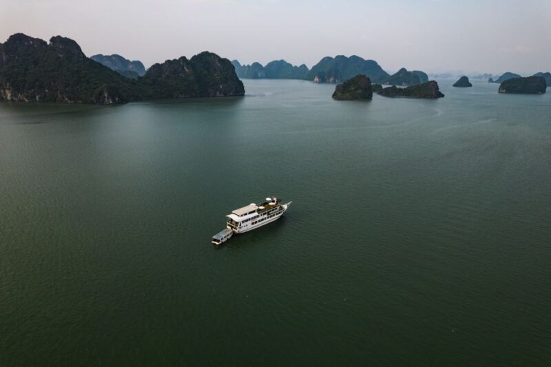 From Ninh Binh: 2D Dragon Boutique 5 Star Cruise Lan Ha Bay - Highlights