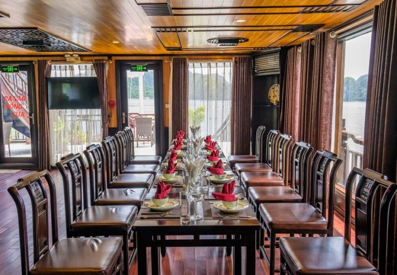 From Ninh Binh: 2Days Cozy Boutique Lan Ha Bay Cruise & BBQ - Explore Dark & Bright Cave