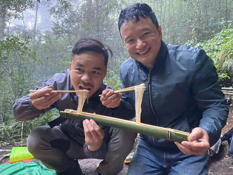 From Ninh Binh : 3DAYS Pu Luong Peak Cloud Hunting, Camping - Day 2: Trekking to Pu Luong Peak