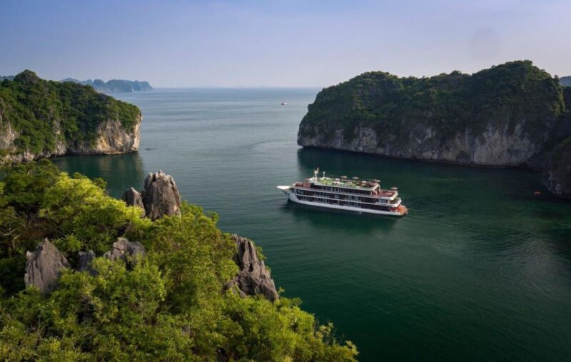 From Ninh Binh Dora Cruise Ha Long Bay: Private Balcony Room - Cruise Itinerary Day 2