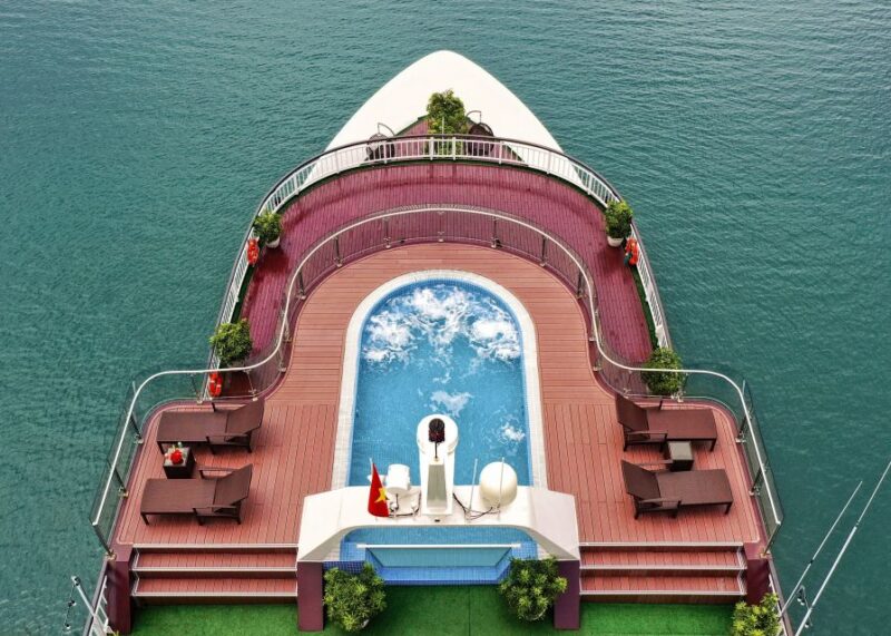 From Ninh Binh: Ha Long - Lan Ha Bay 2D1N on 5-star Cruise - Accommodation and Amenities