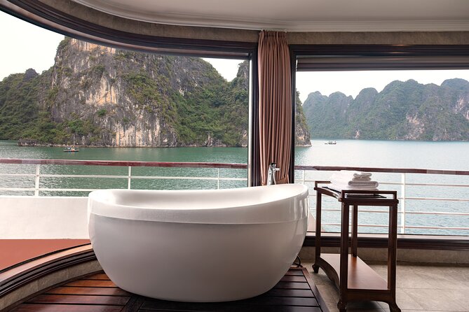 From Ninh Binh Lan Ha Bay 2D 1N Deluxe Cruise , Private Balcony - Day 1 Exploration