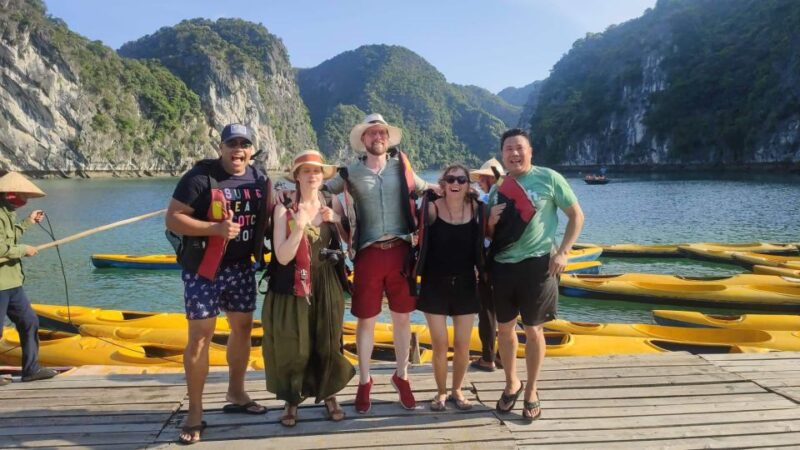 From Ninh Binh to Lan Ha Bay 8 Hours Cruise: Kayaking, Snorkeling - Cruising Lan Ha Bay