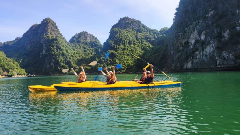 From Ninh Binh to Lan Ha Bay 8 Hours Cruise: Kayaking, Snorkeling - Lunch and Free Time at Ong Cam