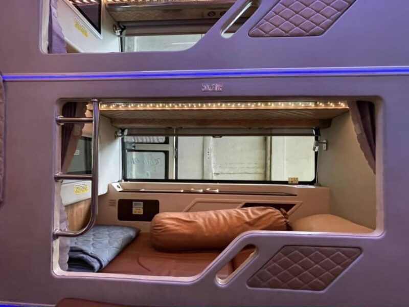 From Ninh Binh Transfer to Phong Nha by Sleeping Cabin Bus - Departure and Arrival Times