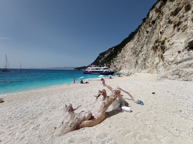 From Nydri: Boat to Kefalonia and Ithaki With Swim Stops - Swim Stops and Exploration