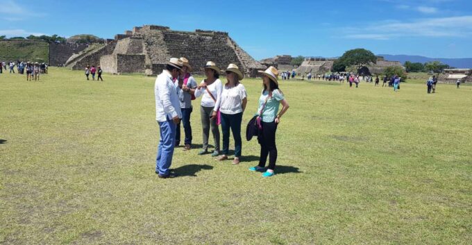 From Oaxaca: Monte Albán and Art Craft Towns Day Trip - Exploring Monte Albán